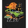 Men's - Hot Wheels - Scary Fast- Men's Crew Fleece Sweatshirt Graphic Fleece Sweatshirt - 2 of 4