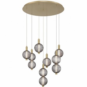 Eurofase Lighting Palmas 7 - Light Chandelier in  Gold - 1 of 4