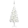 vidaXL Christmas Tree White PE (Polyethylene), Steel, Plastic Medium - 2 of 4