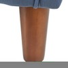 Paxton Channel Back Tuxedo Chair Denim Blue - Lifestorey: Mid-Century Modern, Removable Cushion - 3 of 4