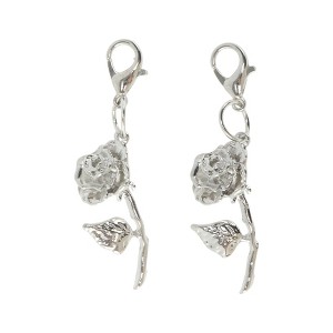 Unique Bargains Shoe Bling Accessorie Silver Tone 1 Pair - 1 of 4