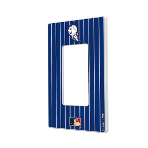 MLB Cooperstown East Teams Pinstripe Hidden-Screw Light Switch Plate for Single Rocker - 1 of 4