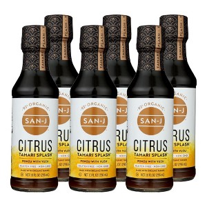 San-J Citrus Tamari Splash - Case of 6/10 fz - 1 of 4
