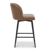 Spruce&Spring Counter Height Swivel Barstool with Metal Legs Set - 4 of 4