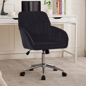 TY Adjustable Office Chair, Home Bedroom, Ergonomic Swivel Chair, Backrest Seat - 1 of 4