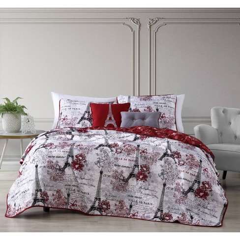 Red queen online comforter set