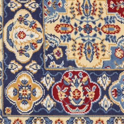 Grafix Persian Multicolor 8'6" x 12' Easy-Care Area Rug