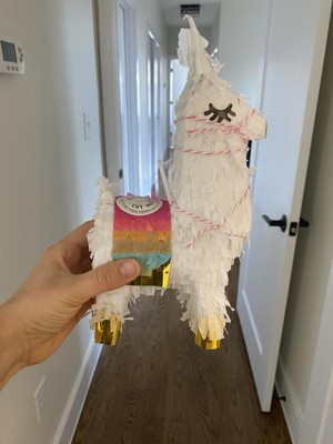 Sparkle And Bash Llama Pinata For Fiesta Party Supplies, Small Llama Party  Decorations For Kids, Boys, Girls Birthday (white, 8.5x15x4.5 In) : Target