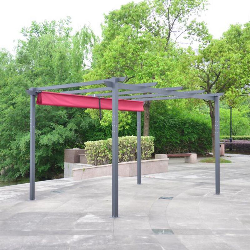 ALEKO DIY Frame Aluminum Outdoor Retractable Canopy Pergola, 2 of 7