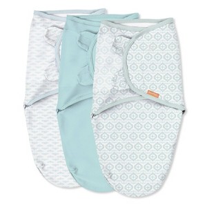 SwaddleMe by Ingenuity Original Swaddle Wrap - Newport Shores - S/M - 3pk - 1 of 4