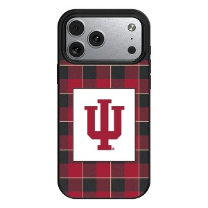 NCAA Big Ten Universities Plaid MagSafe Compatible Cell Phone Case for Apple iPhone 17 Series - 1 of 4