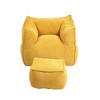 CAVINAS Bean Bag Chair Lazy Sofa/Footstool Durable Comfort Lounger High Back Bean Bag Chair Couch for Adults and Kids - 3 of 4