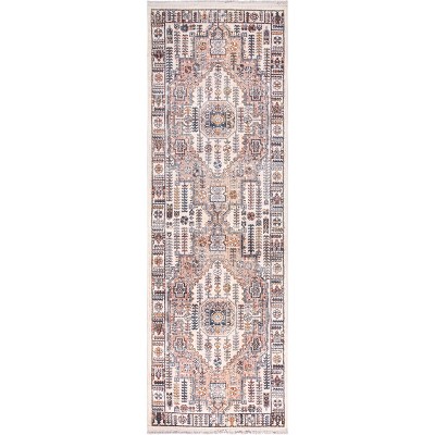 Nuloom Jocelyn Global Inspired Medallion Fringe Indoor Area Rug