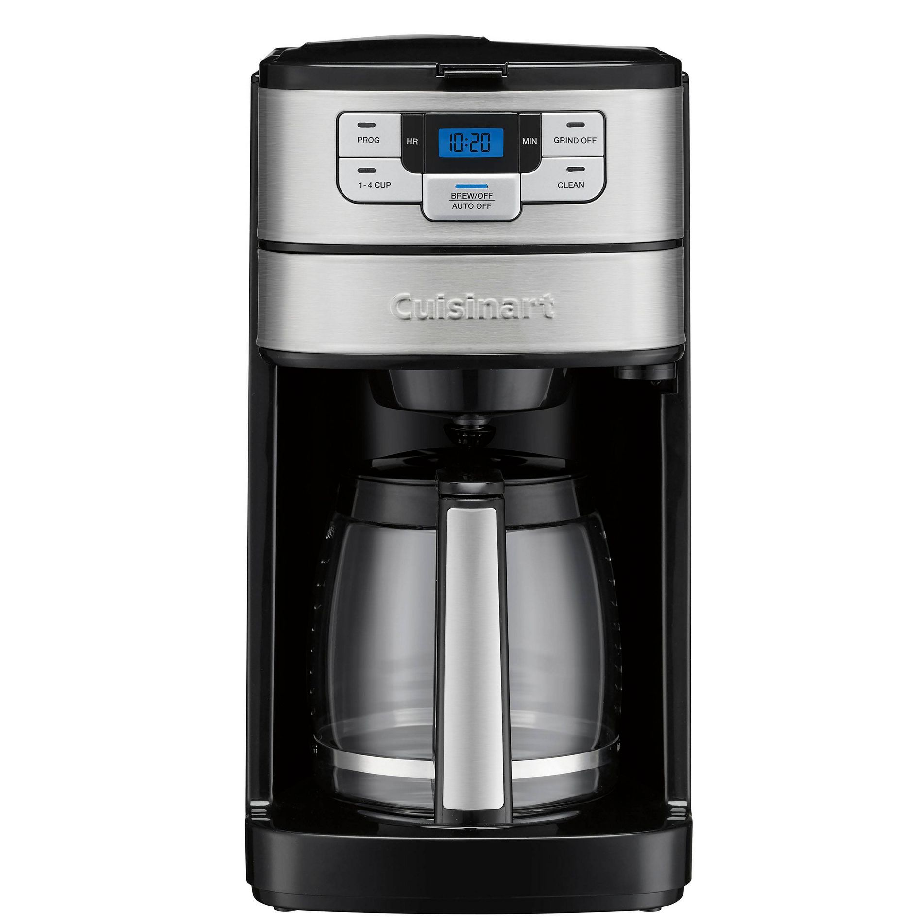 Cuisinart 12 Cup Blade Grind and Brew Coffee Maker Silver/Black