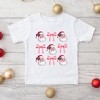 The Juniper Shop Coquette Santa Chart Toddler Short Sleeve Tee - 2 of 3