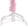 Artificial Pre-lit Christmas Tree with Ball Set Pink 47.2" PVC - 4 of 4