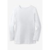 Woman Within Plus Size Perfect Long-Sleeve Crewneck Tunic - 3 of 4