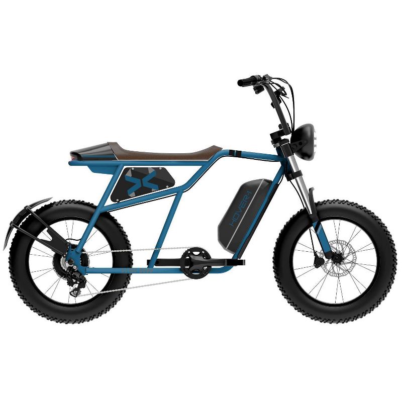 Hover 1 Adult Altai R500 20&#34; Step-Over Electric Cruiser Bike - Blue, 2 of 4