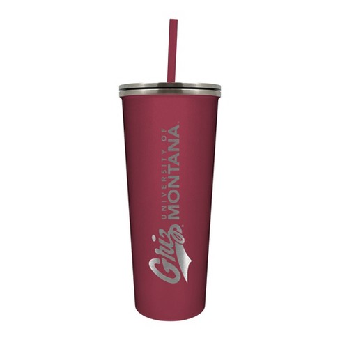 NCAA Montana Grizzlies 24oz Skinny Tumbler with Straw - image 1 of 1