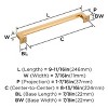 Amerock Lintel Pull for Cabinets, Drawers, and Furniture - 4 of 4