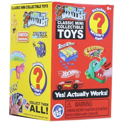 World's Smallest Classic Collectible Toys Full Case Blind Box Opening  Review