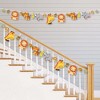 Big Dot of Happiness Funfari - Fun Safari Jungle - Baby Shower or Birthday Party DIY Decorations - Clothespin Garland Banner - 44 Pieces - 2 of 4