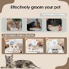 BABYYER Cat Steam Brush，3 In 1 combs for indoor cats，pet steam brush for shedding,Dog shedding for Long and Short Hair Dogs and Cats Pet Grooming - 4 of 4