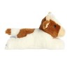 Aurora Small Grazy Guernsey Cow Mini Flopsie Adorable Stuffed Animal Brown 8.5" - 3 of 4
