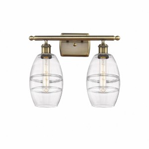 Vaz - 2 Light Bath Vanity In Industrial Style-9.13 Inches Tall and 15.88 Inches Wide - 1 of 1