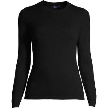 Lands' End Women's Tall Cashmere Crewneck Sweater