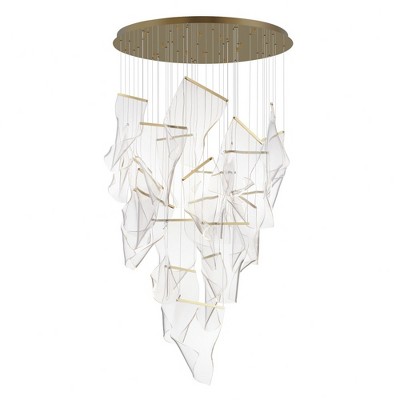 ET2 Lighting Rinkle 24 - Light Pendant in  French Gold