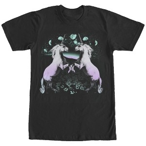 Men's Lost Gods Two Moon Unicorn T-Shirt - 1 of 4