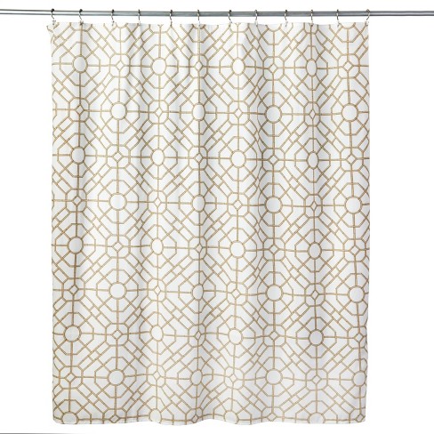 Bamboo shower shop curtain