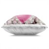 Stupell Industries Street Style Pink Heart Rose Blossom Flowers Indoor Decorative Throw Pillow, 18 x 18 - 2 of 3