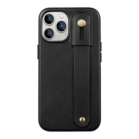 Saharacase Fingergrip Magsafe Phone Case For Iphone 15 Pro Shock Absorbing  Black (cp00465) : Target