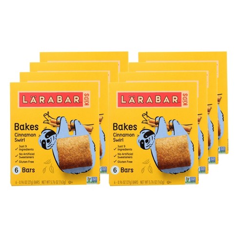 Larabar Cinnamon Swirl Kids Bakes Bar - Case Of 8/6 Pack, .96 Oz : Target