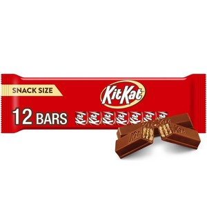 Kit Kat Milk Chocolate Wafer Snack Size Candy Bars - 5.88oz/12ct - 1 of 4