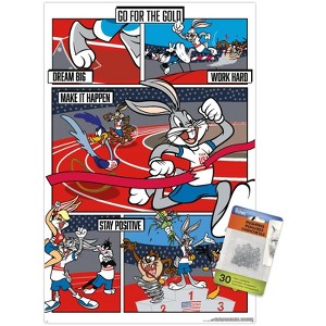 Trends International Looney Tunes x Team USA - Track and Field Unframed Wall Poster Prints - 1 of 4
