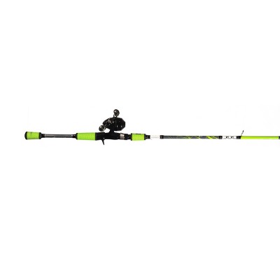 ProFISHiency 6' High-Vis Spincast Combo - Yellow/Blue