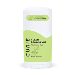 Curie Aluminum Free Deodorant Stick - White Tea - 2oz - 1 of 4