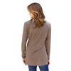 Women's Luxe Long Sleeve Top With Pockets - Basic Bae - 3 of 4