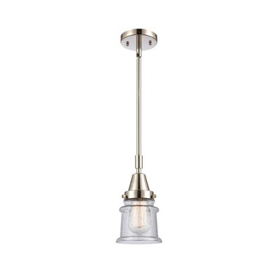 Canton - 1 Light Stem Hung Mini Pendant In Industrial Style-11.13 Inches Tall and 6.5 Inches Wide