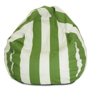 Majestic Home Goods Small Bean Bag Vertical Stripe - 1 of 4