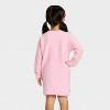 Toddler Girls' Long Sleeve Crewneck Dress - Cat & Jack™ - 2 of 3