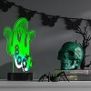 Lit Acrylic Boo Ghost Figurine - Hyde and EEK! Boutique™ Neon Green - 2 of 3