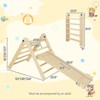 Safstar 3-in-1 Triangular Climbing Toys Foldable & Height-adjustable Triangle Set - 2 of 4