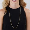 Ross-Simons 3-In-1 Italian 18kt Gold Over Sterling Paper Clip Link Necklace, Mask Holder and Eyeglass Chain Size 30 - 2 of 4