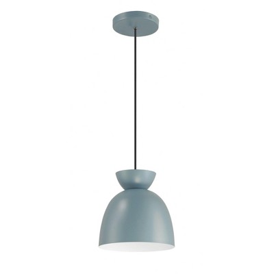 Craftmade Lighting Ventura Dome 1 - Light Pendant in  Dusty Blue