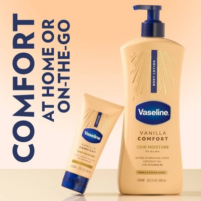 Vaseline Comfort Body Lotion - Vanilla - 20.3oz