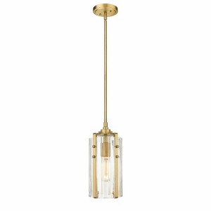 Z-Lite Alverton 1 - Light Pendant in  Rubbed Brass - 1 of 4